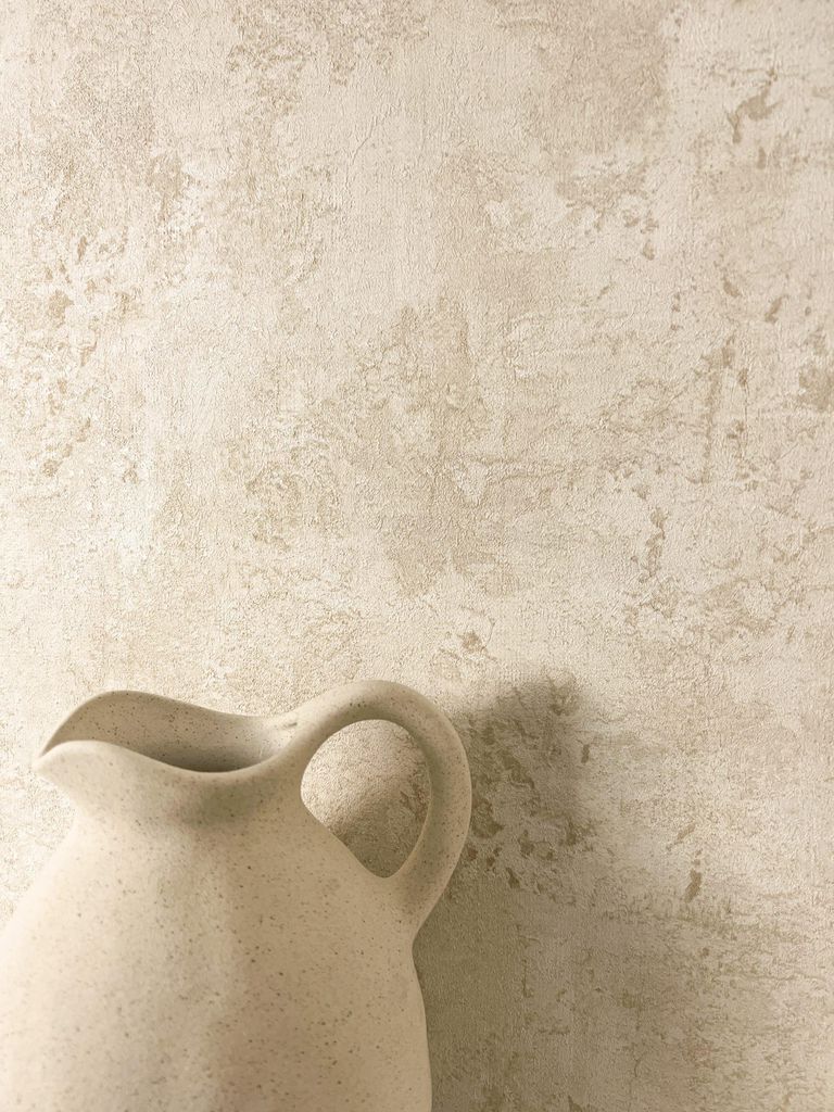 NEWROOM Tapete Kouri Beige Vliestapete - Industrial Betonoptik Putz Germany