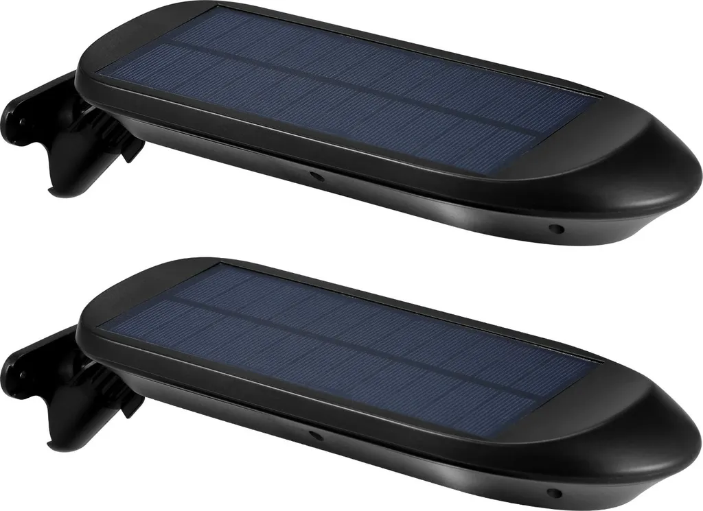 Lampe Solaire LED Extérieure avec Angle Réglable et Éclairage Blanc Chaud
