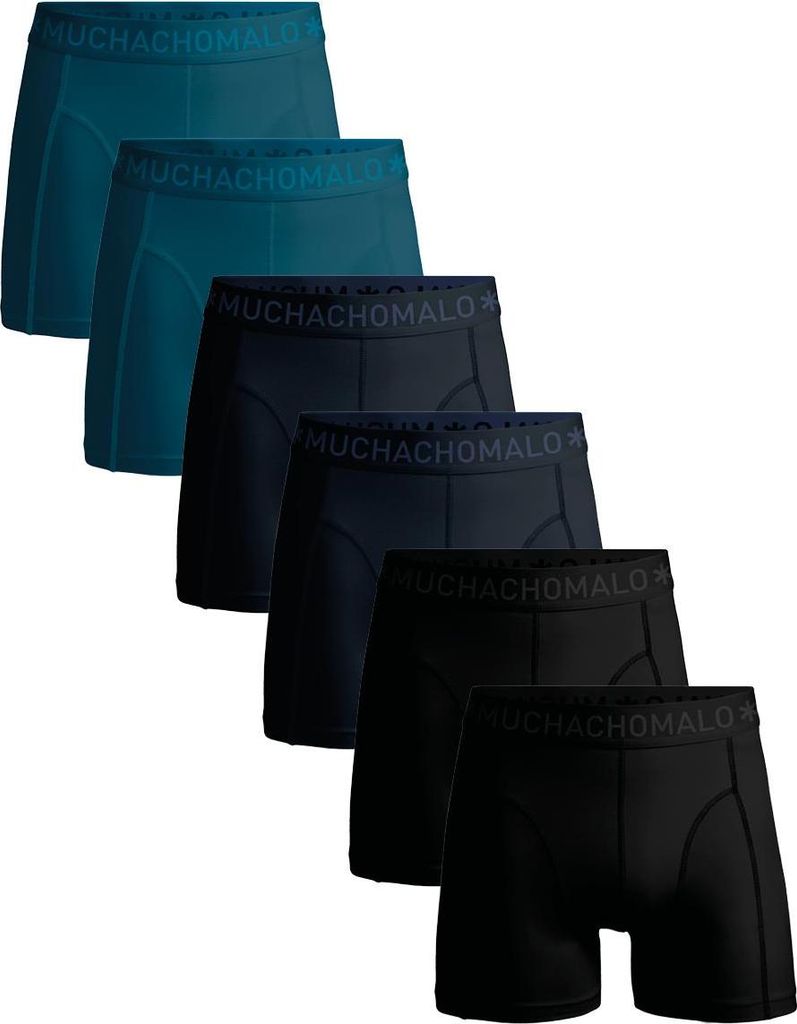 Muchachomalo Herren Boxershorts – 6er Pack – Baumwolle Produktbild 