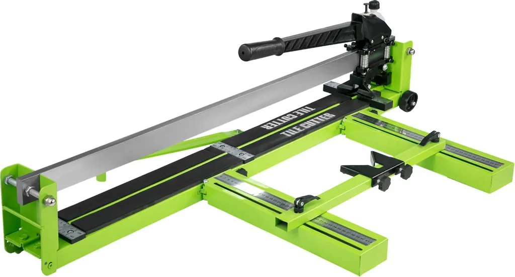 Macchina Tagliapiastrelle Professionale 800mm Spessore 15mm Acciaio - 10