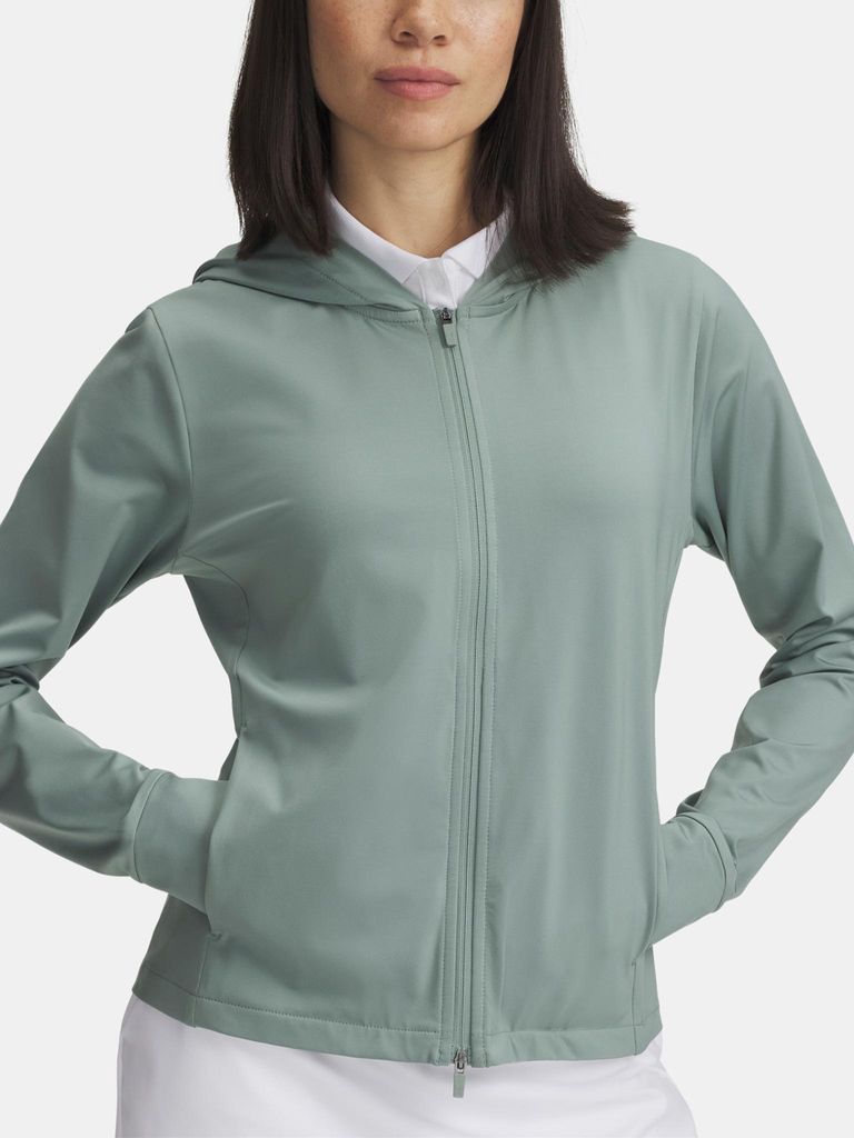 Under Armour Damen Hoodie Ua Drive Full Zip Hd 1389971-348__SM