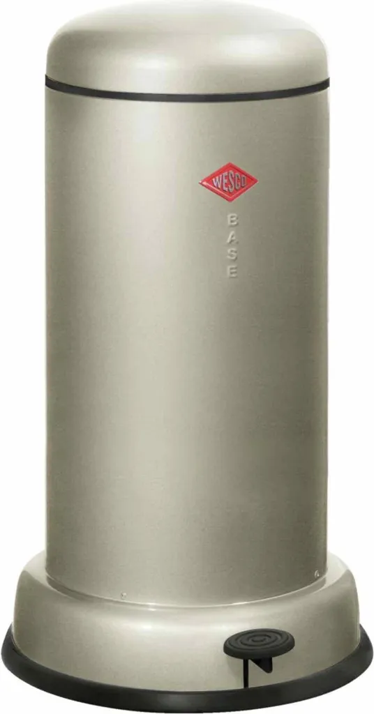 Poubelle rétro 20L Wesco Baseboy idéale pour cuisine et bureau chic