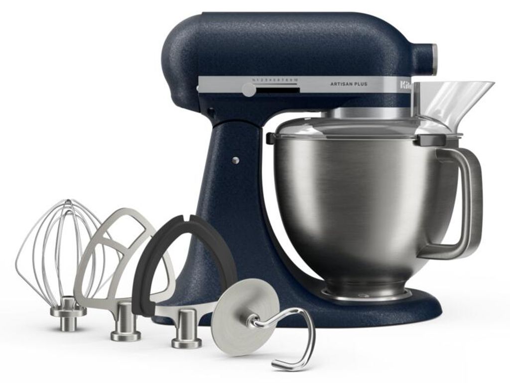 KitchenAid 4,7L 5KSM50PKVE Küchenmaschine - Artisan Plus, Farbe:Wild Blueberry (Wilde Blaubeere)