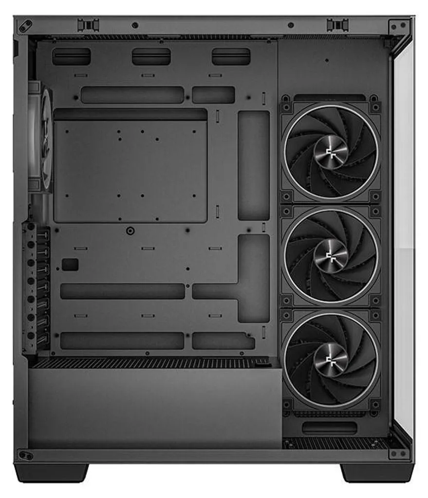 Dites Adieu à la Surchauffe avec le Boîtier DeepCool CG580 4F V2 Noir - 4