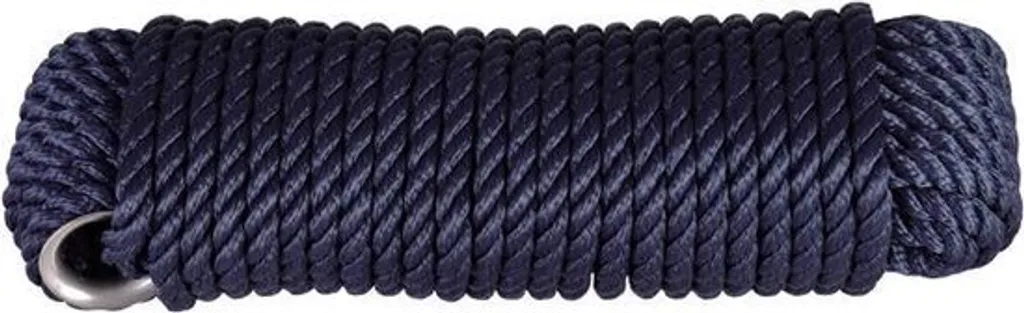 Ligne d'ancre Talamex Superlene Ø 12 mm x 30m - Corde Marine Bleue