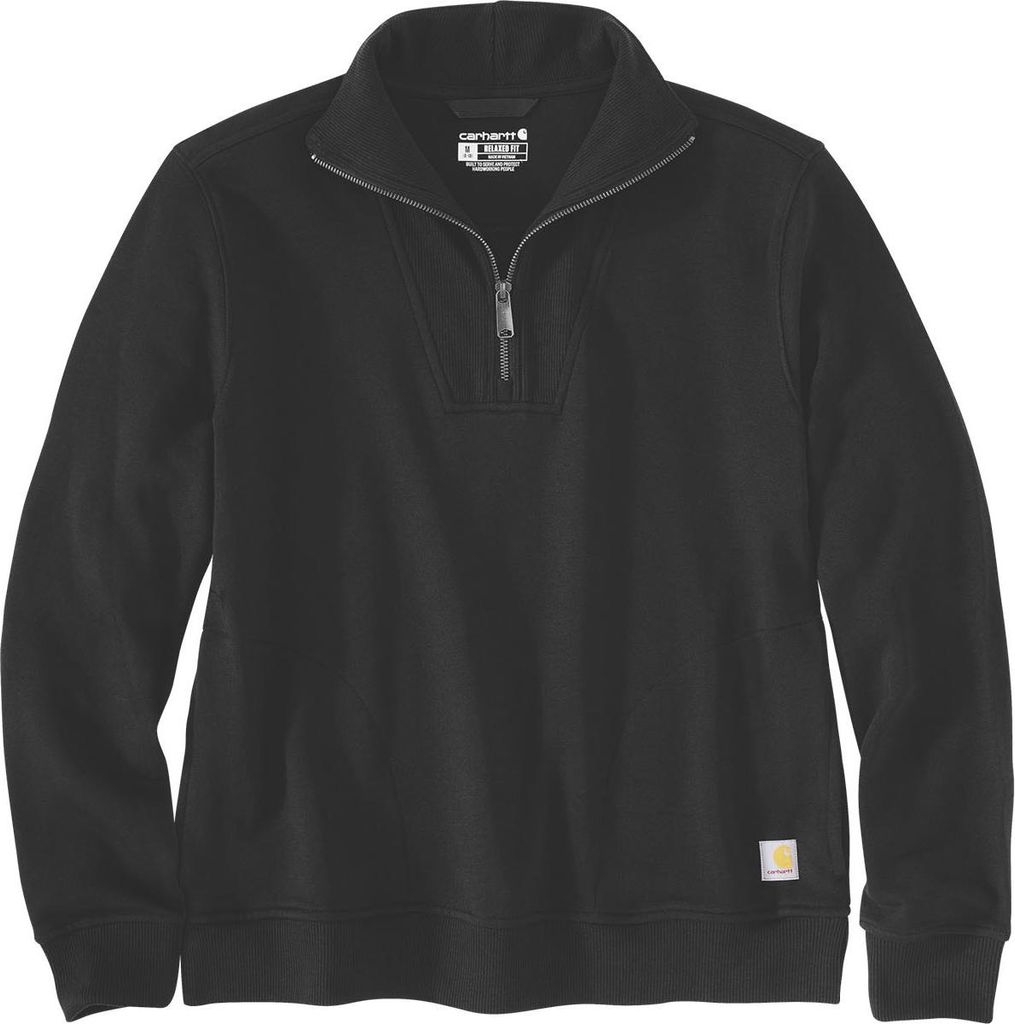 CARHARTT Bekleidung 106451-N04 Carhartt Half-Zip schwarz Größe