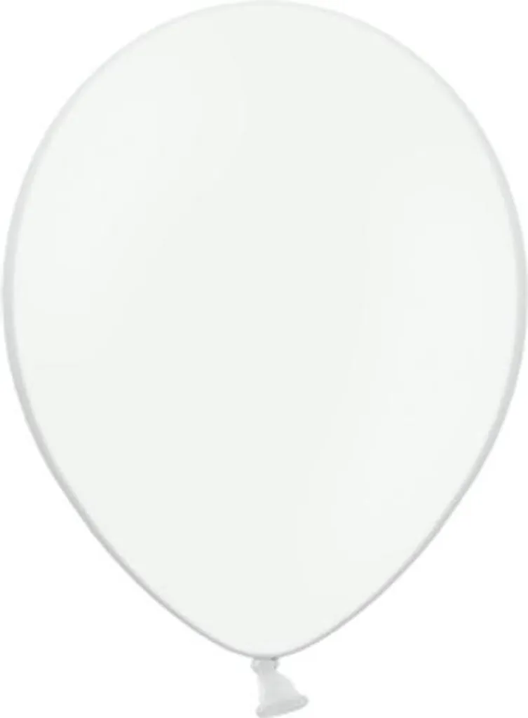 Ballons blancs 27cm opaques lot de 100 pour éviter les transparences