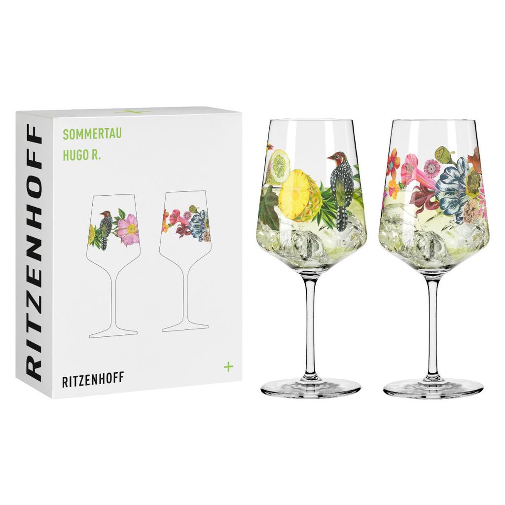 Sommertau Aperitifglas-Set #5, #6 Von Olaf Hajek Produktbild 