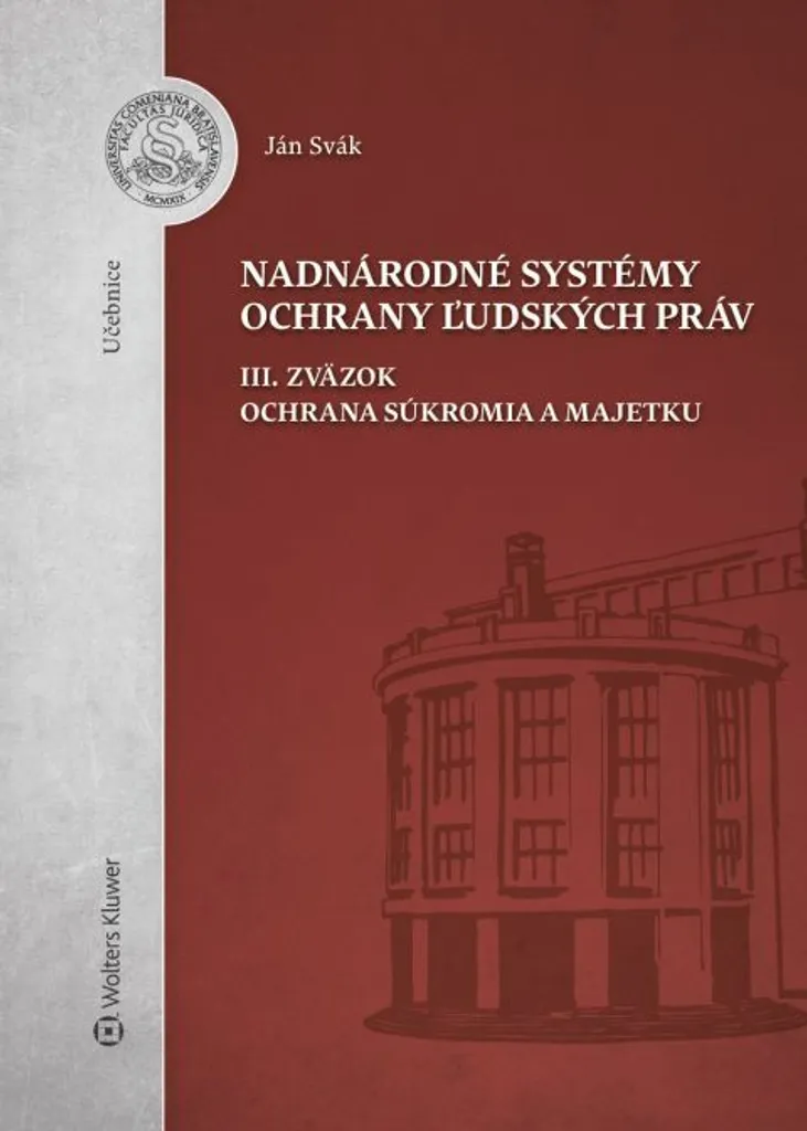 Nadnárodné systémy ochrany ľudských práv par Ján Svák : Droit Européen
