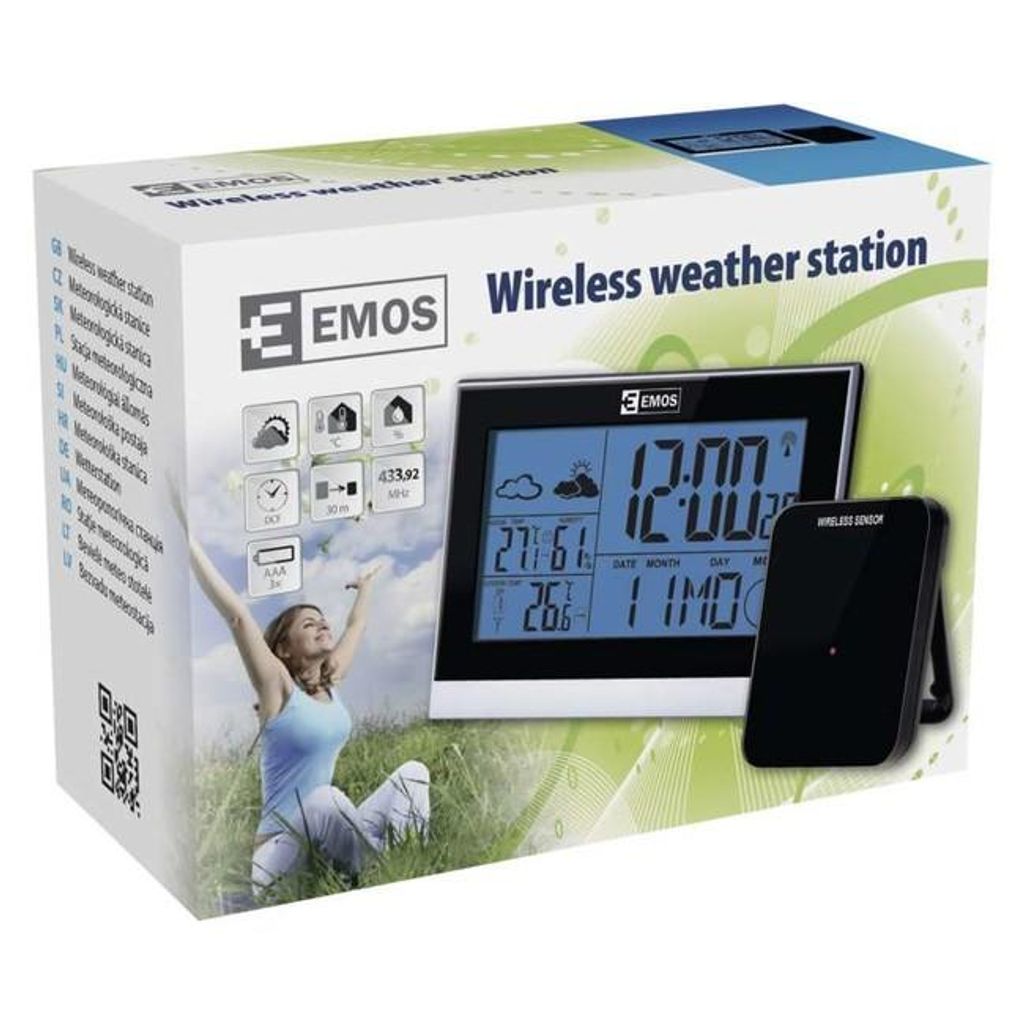 Domáca bezdrôtová meteostanica E3070 70384 Obrázok produktu 10