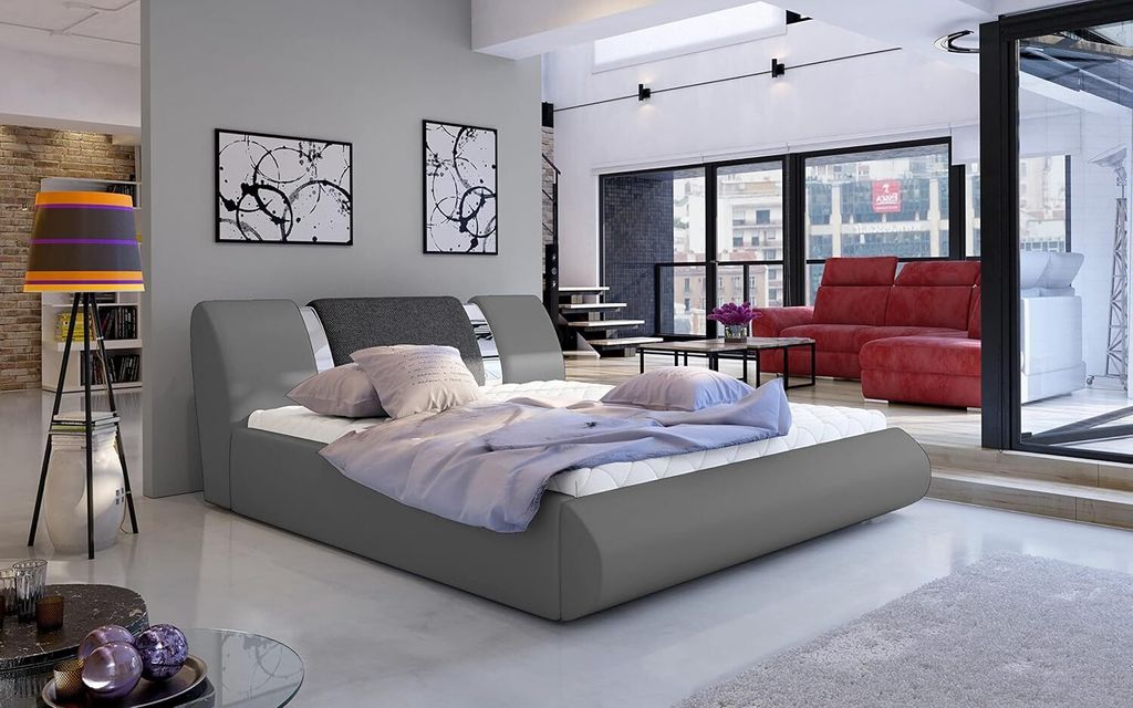 Polsterbett Hotelbett Designbett Flavio 140x200/ 160x200/ 180x200