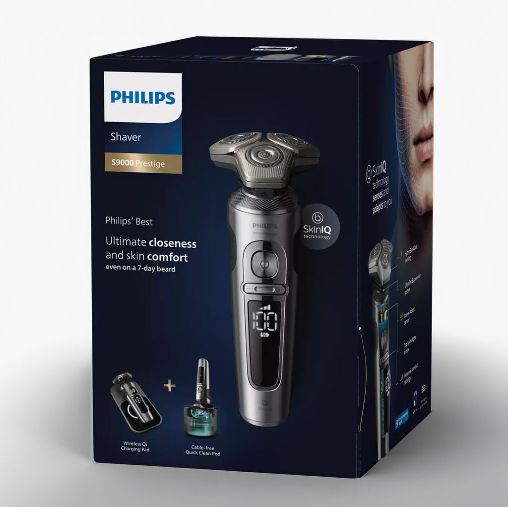 Nass- Philips Prestige S9000 und Rasierer