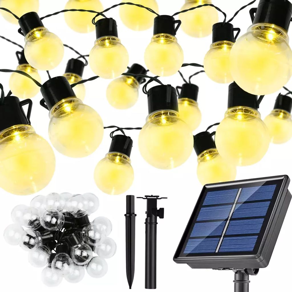 SDC-20LED-5M | LED solární girlanda, zahradní lampa | 20 Obrázek produktu 