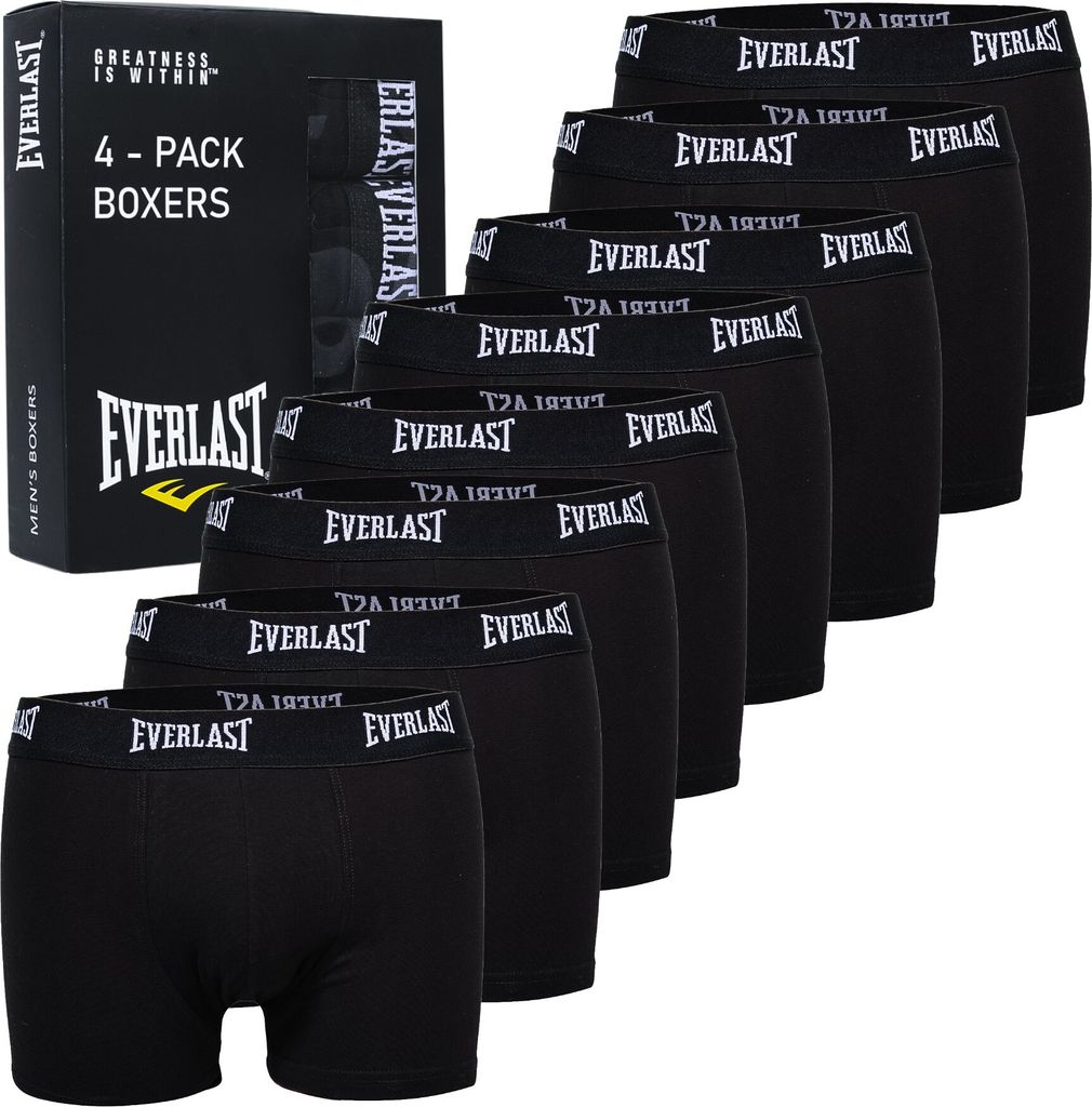 Everlast 8-Pack - Pánské Bavlněné Boxerky, Kalhoty Pro Obrázek produktu 