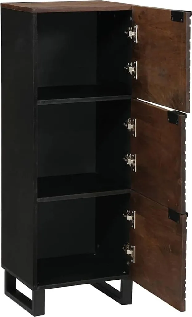 Credenza Rustica vidaXL 110cm Legno Mango | Mobile Stile Industriale
