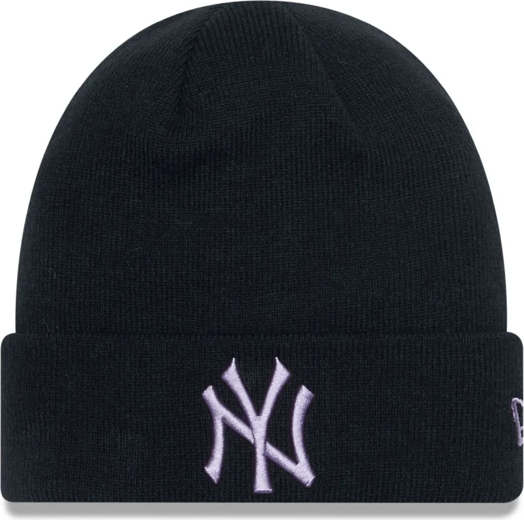 Berretto New Era NY Yankees Nero: Cuff Invernale Originale MLB