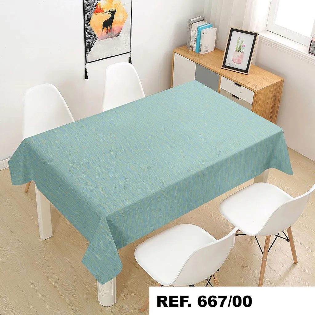 Rouleau de nappe de table aspect marbre bleu et or en 1,40 x 20 mètres