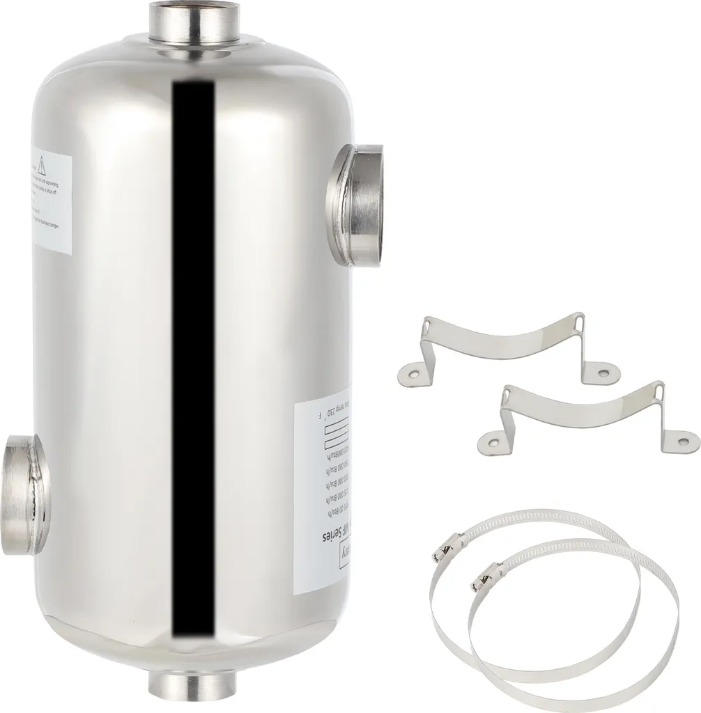 Chauffage de piscine échangeur thermique inox 28 kW pour tout bassin