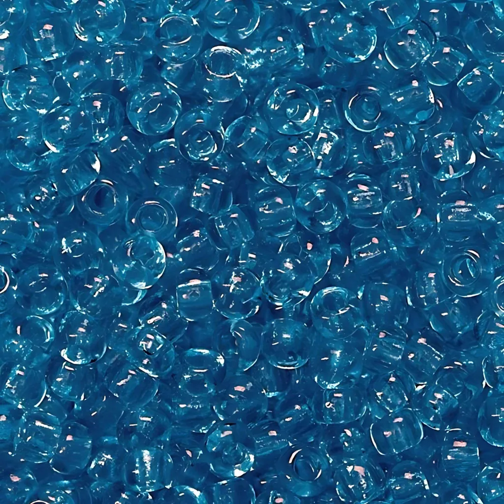 Rocailles de Bohème bleu ciel Ø 2,5 mm KNORR prandell haute qualité