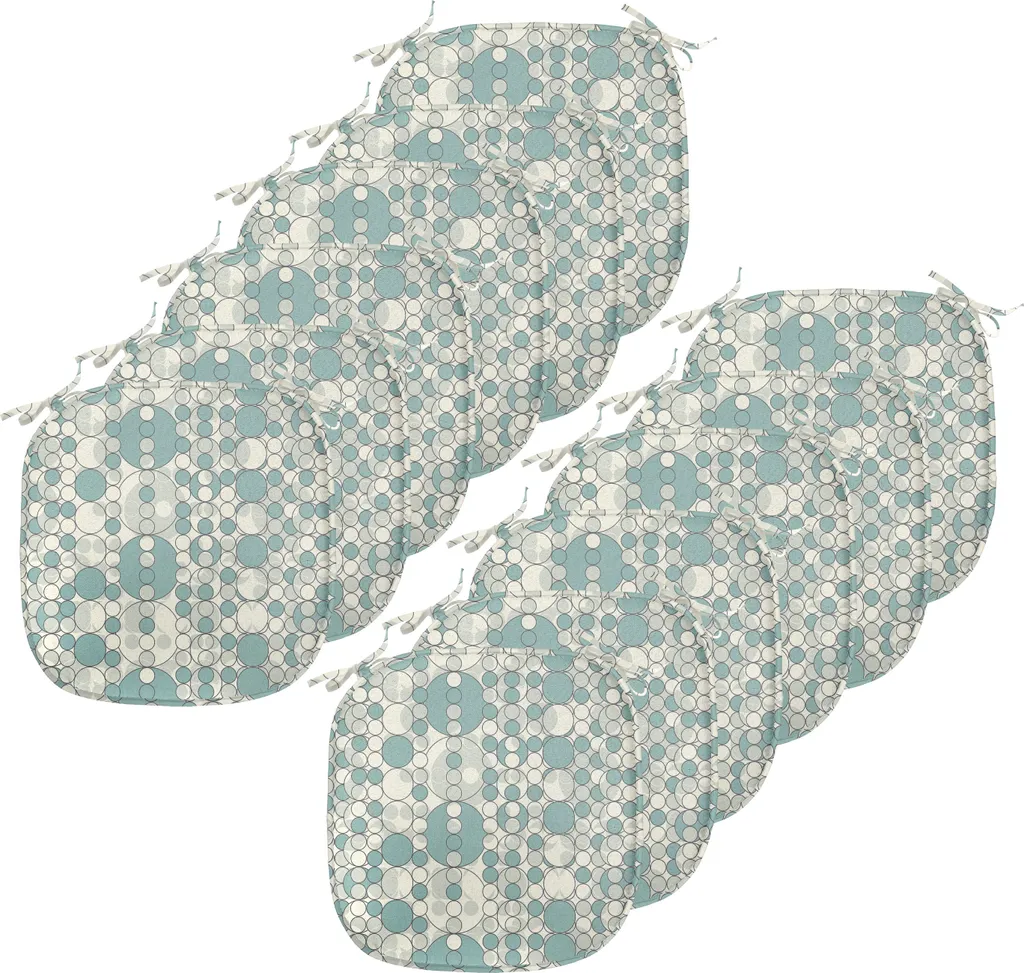 Cuscino Decorativo Sedie 40x40 ABAKUHAUS Teal Beige - Confezione 12