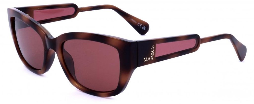 Max&co. MO0086 Dark havana 54/18/140 Damen Sonnenbrillen