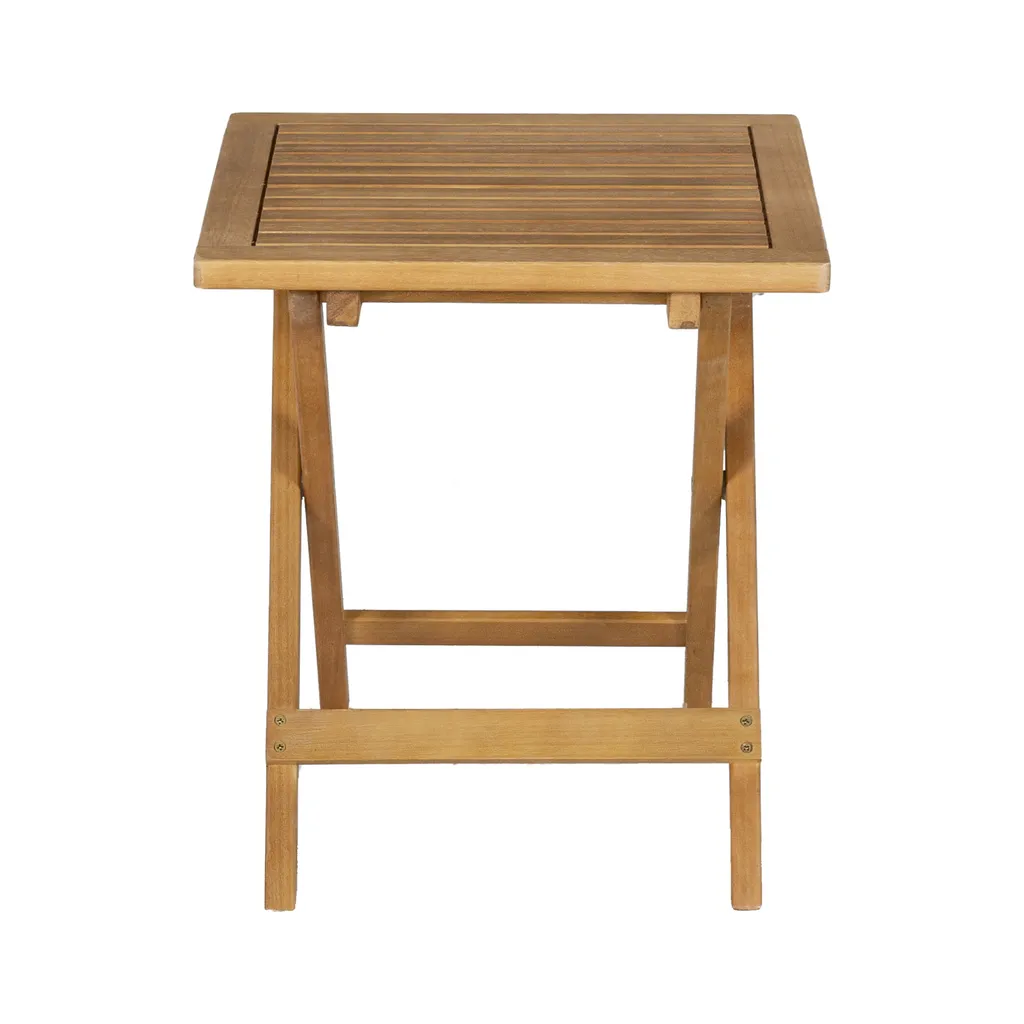 Ensemble de bistrot Capistrello 3 pièces table et chaises bois blanc - 6