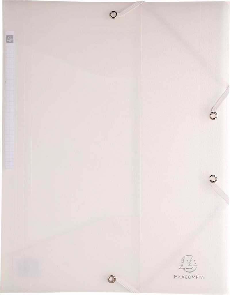 EXACOMPTA Eckspannermappe DIN A4 PP transparent