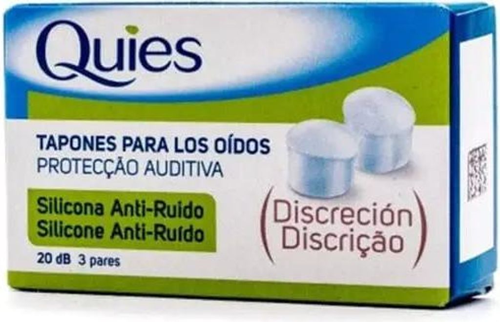 Quies Silicone Earplugs Noise Cancelling 6U