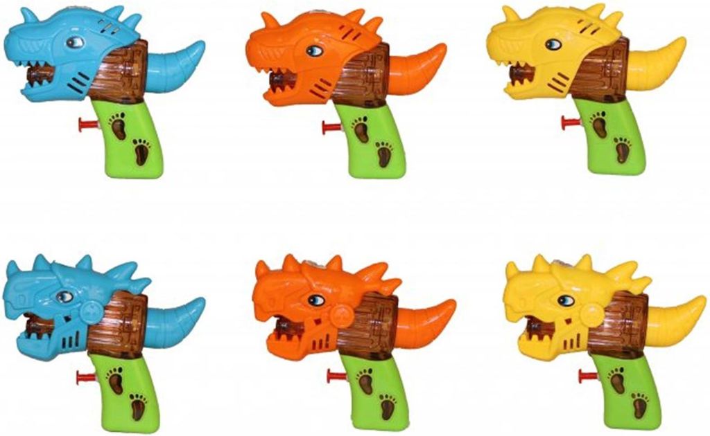 Massamarkt Wasserpistole Dino 15 cm