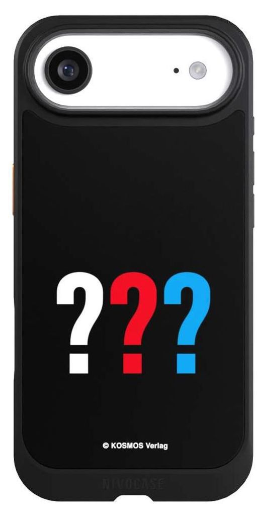 NIVOCASE Hülle für Apple iPhone Air Handyhülle NIVOcore Case Schwarz Logo Offizielles Lizenzprodukt Die drei ???