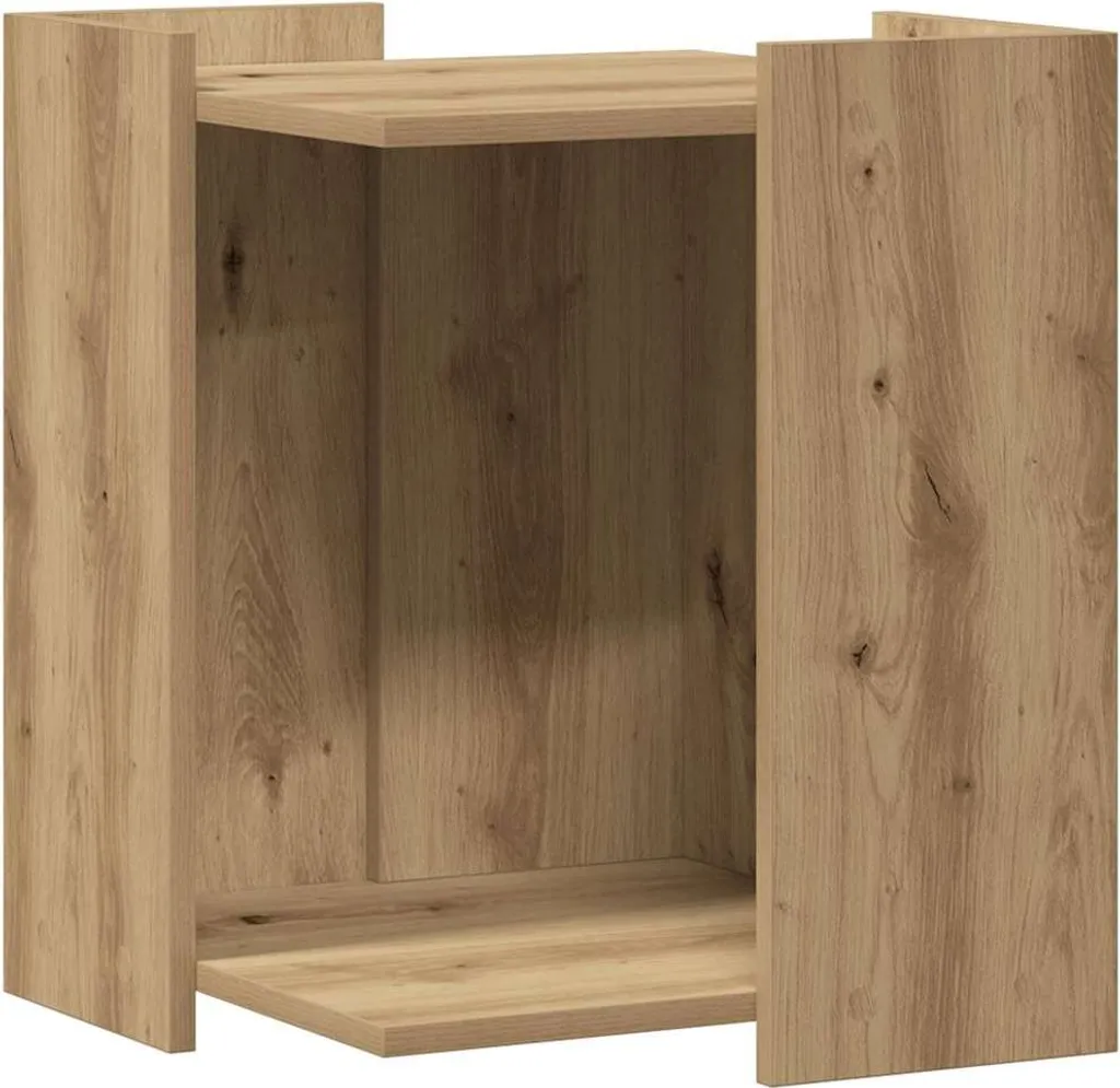 Mobiletto Lettiera Gatti vidaXL 42cm Rovere Artisan | Arredo Pet Design