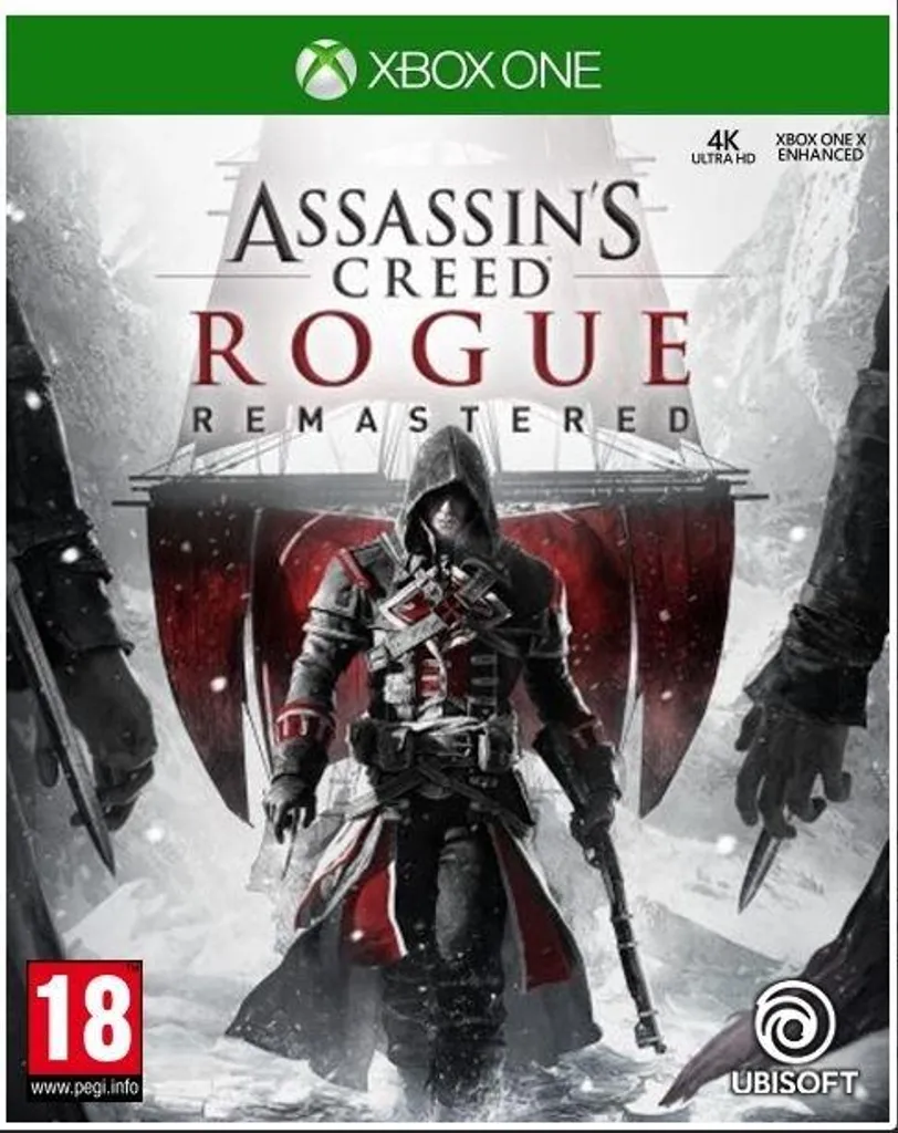 Assassin's Creed Rogue Remastered Xbox One avec Graphismes 4K et Bonus DLC