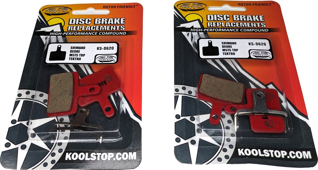 2x Kool-Stop KS-D620 Bremsbeläge für Shimano TRP Tektro Produktbild 