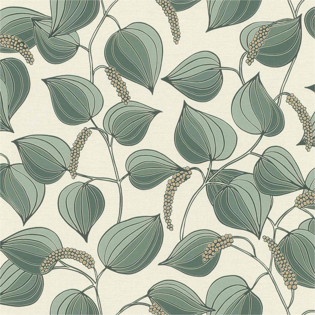 Vliestapete 580518 Tapete Modern 53 x 1005 cm Rasch Selection Grün