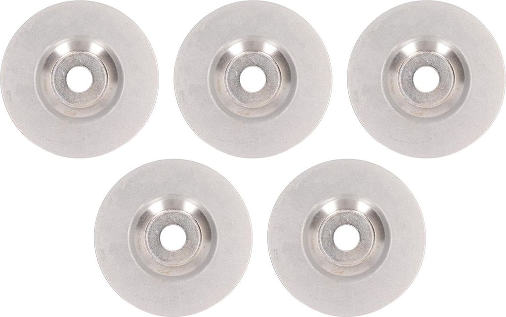 5-teiliges Set Diamantschleifscheiben, vakuumgelötet, für Granit, Marmor, Eisen, Stahl und Mauerwerk, Körnung 800, 4 Zoll