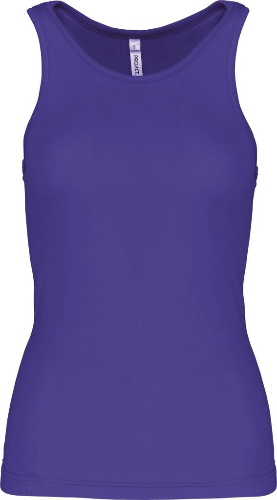 PROACT® Damen Basic Sport Funktionsshirt ärmellos Produktbild 