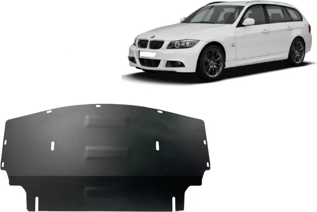 Protection sous châssis BMW E90 pour routes dégradées et dos-d'âne