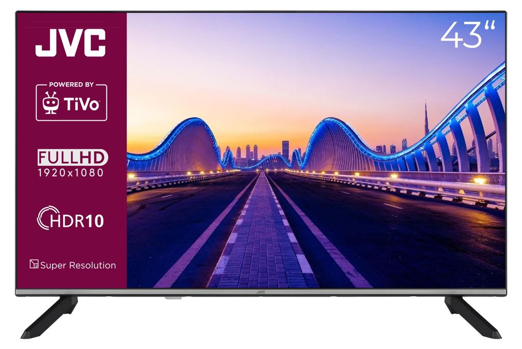 JVC LT-43VF7555 Fernseher 43 Zoll Smart TV powered by TiVo Produktbild 