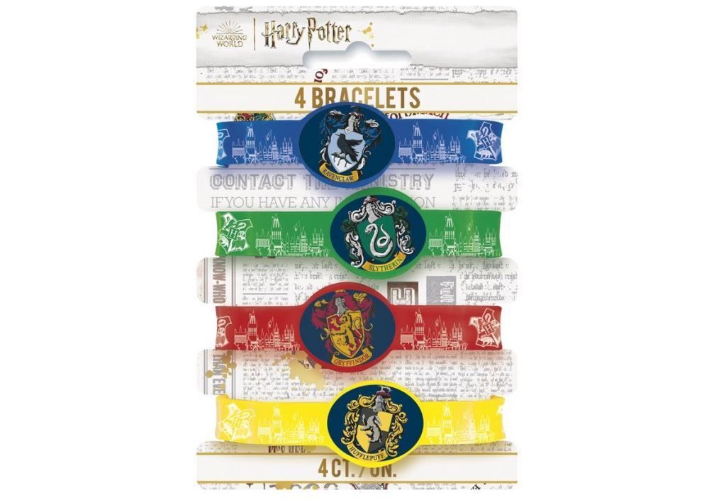 Gumové náramky Harry Potter - čaroděj - 4 ks Obrázek produktu 