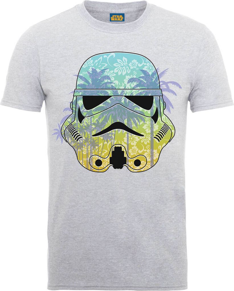 Star Wars - "Command" T-Shirt für Herren BI1104 (3XL) (Grau meliert)