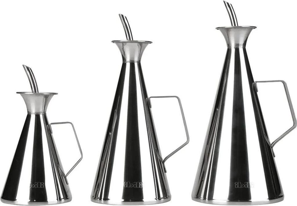 Ibili Oil Dispenser 731710-INOX in Grey color size 1000 ML