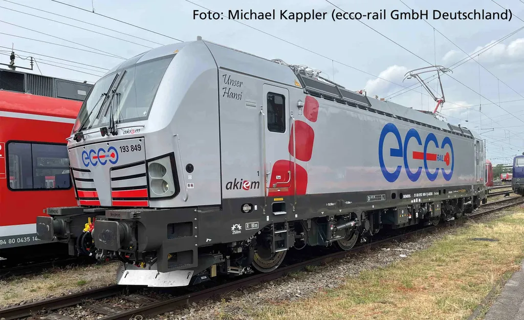 Locomotive BR 193 Ecco-Rail Piko 21672 Idéale pour Trains de Fret HO
