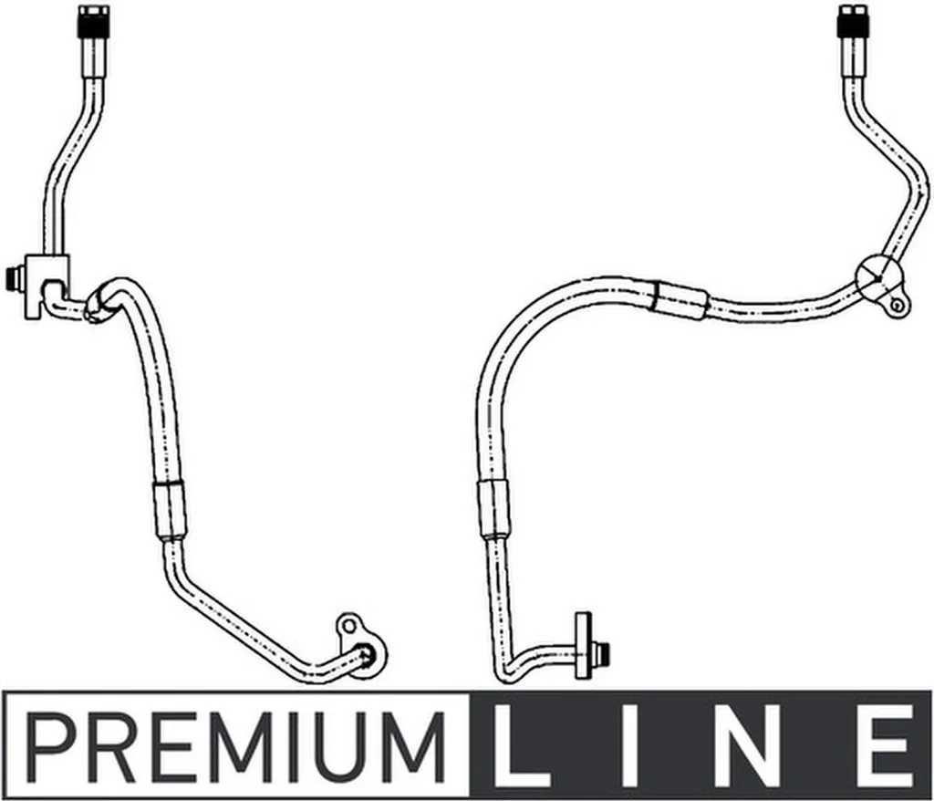 Flexible de climatisation haute pression pour FORD GALAXY II 2.0 - 2