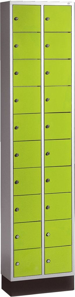 C+P Wertfachschrank "S 4000 Intro", Clowngrün (RAL 110 80 60)
