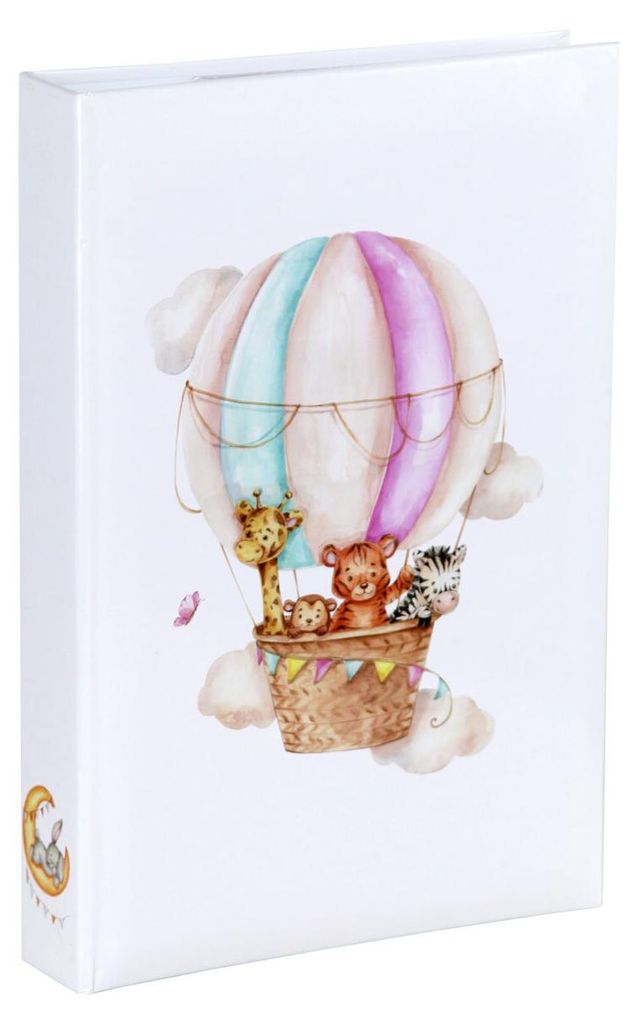 Baby Bear Erinnerungsbuch Fotobuch Fotobox Erinnerungsbuch - Farbe: Zoo on Ballon | Format: 300 Einsteckalbum