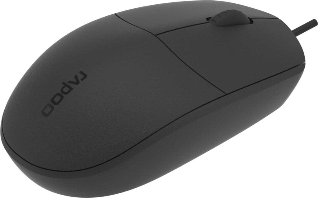 Rapoo N100 - Mouse - per destri e mancini - ottico - con Immagine del prodotto 