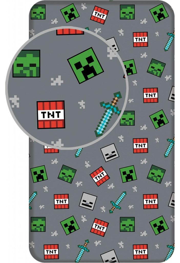 Blatt Minecraft Wir haben das 90x200x25 cm Produktbild 