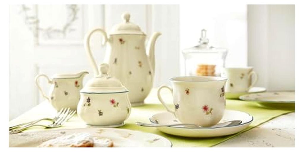 Seltmann Weiden Marie Luise Streublume Zuckerdose und Milchkännchen 2-teiliges Set