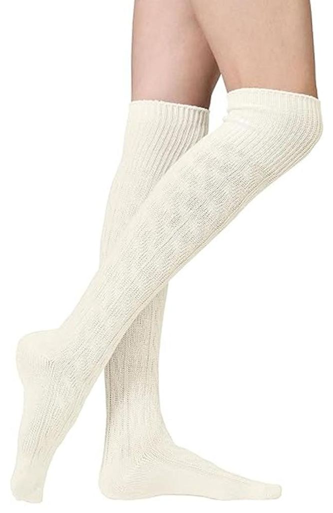 Calze lunghe da donna – calze calde – calze in maglia Immagine del prodotto 