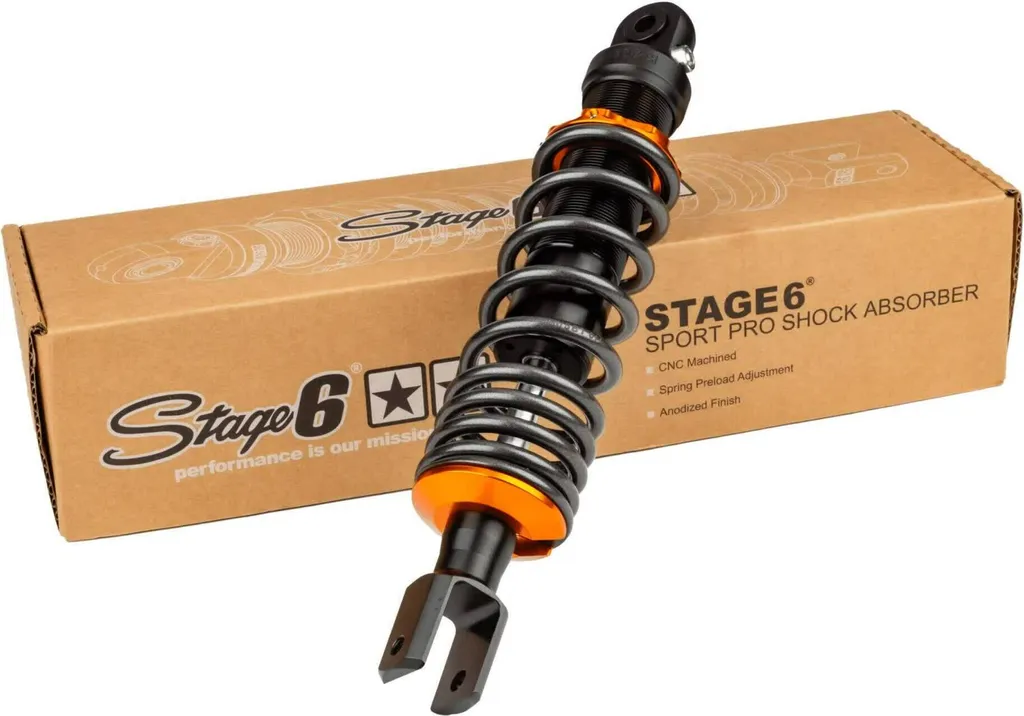 Amortisseur Stage6 Sport Pro 310mm pour Scooter Minarelli et Peugeot